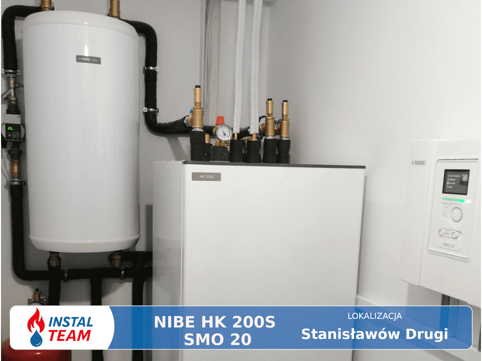 Pompa ciepla NIBE HK 200S SMO 20