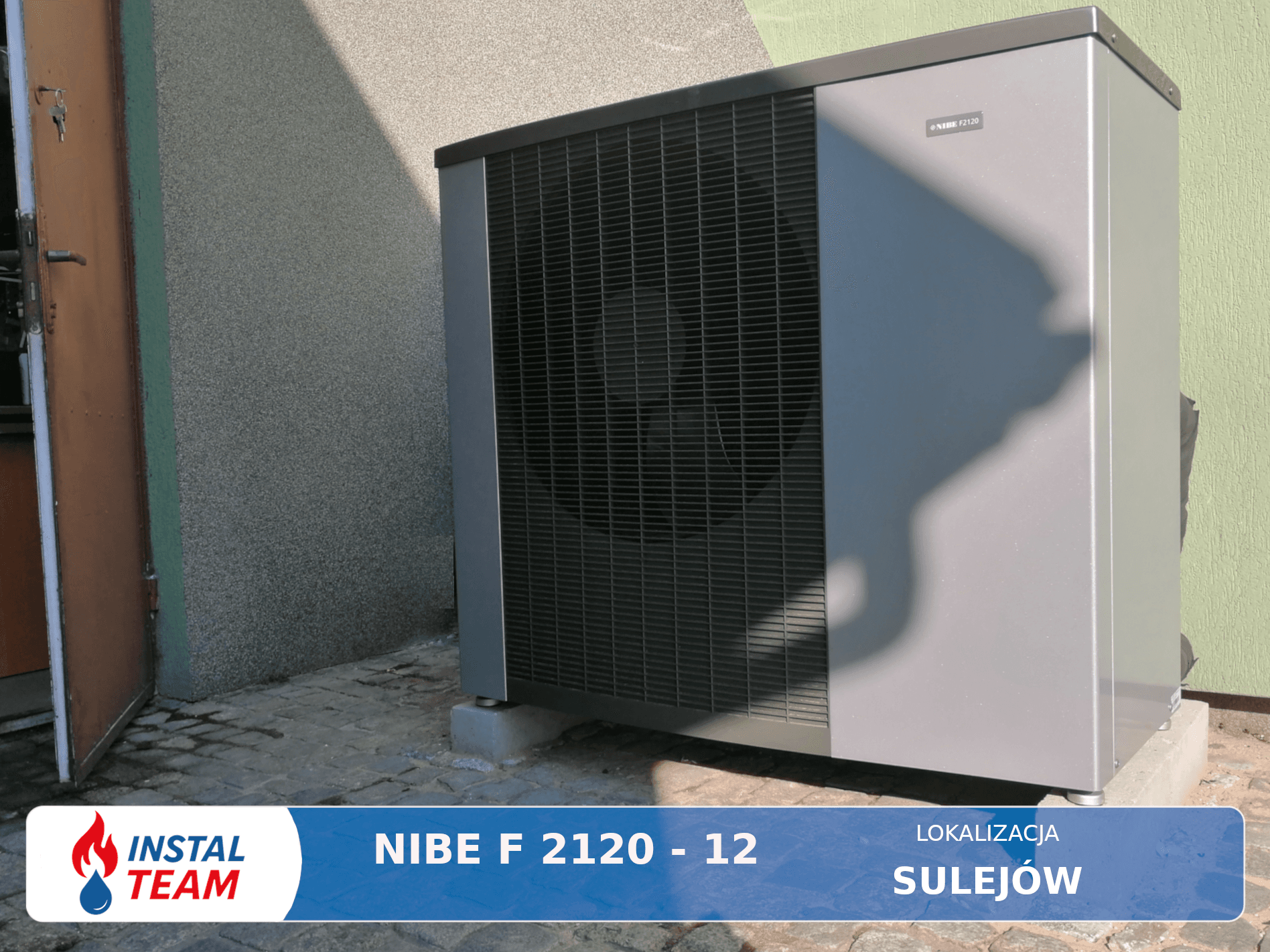 powietrzna pompa ciepła typu monoblok NIBE F 2120 -12